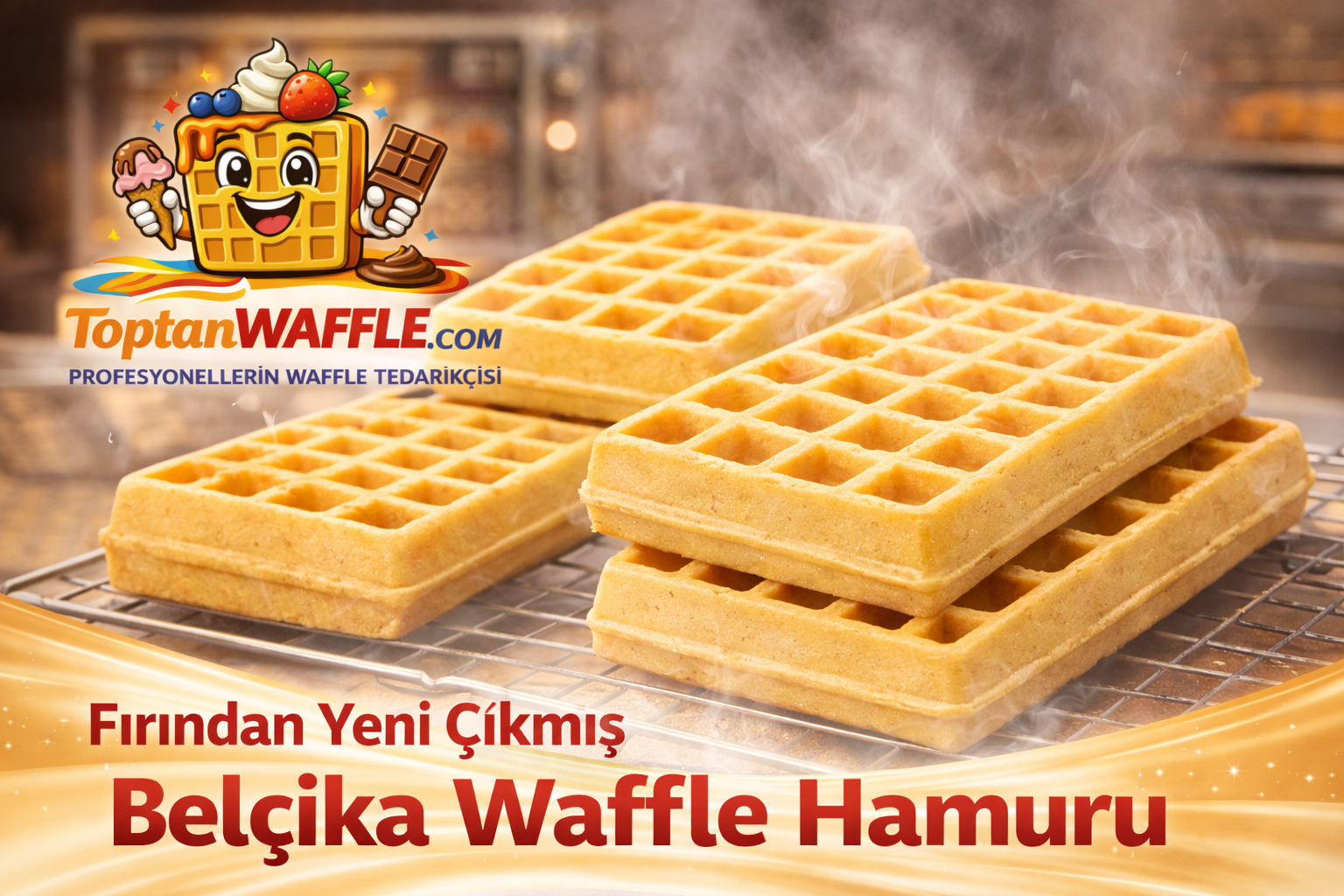 Belçika Waffle (17.5 x 10.5 cm)
